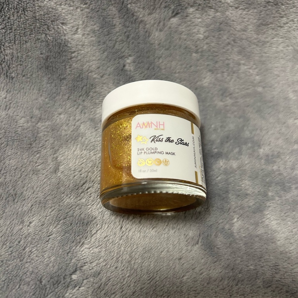 AMNH Kiss the Stars 24k Gold Lip Plumping Mask